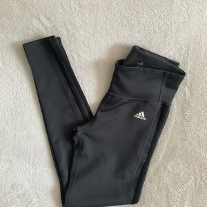 Adidas 3 Stripe Aeroready Leggings Tights Sz M